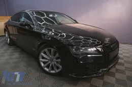 Első lökhárító AUDI A7 4G facelift előtti (2010-2014) RS7 Design, középső rács nélkül-image-6097720