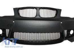 Első lökhárító BMW 1'er E81/E82 E87/E88 (2004-2011) 1M Design without Fog Lights-image-6022697