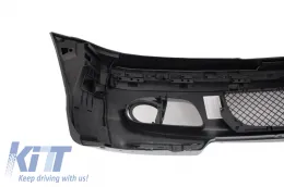 Első lökhárító BMW 3-as E46 Coupe Cabrio (1999-2007) M-tech M-technik M-Sport II Design ködlámpa nélkül-image-6023801