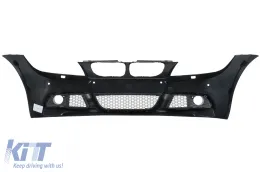 Első lökhárító BMW 3-as E90 Sedan E91 Touring LCI (2008-2011) M-Technik Design PDC-vel-image-6112794