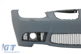 Első lökhárító BMW 3-as E92/E93 M3 (06-09) PDC-vel, projektorok nélkül-image-6014086