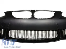 Első lökhárító BMW 3-as E92/E93 M3 (06-09) PDC és fényszórómosó nélkül-image-6014094