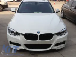 Első lökhárító BMW 3-as F30 F31 (2011-től) M-Technik ködlámpa nélkül-image-6019099