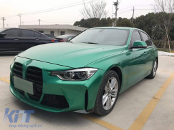 Első lökhárító BMW 3-as F30 F31 Non LCI & LCI (2011-2018) G80 M3 Design átalakító-image-6089912