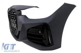 Első lökhárító BMW 3-as F30 F31 Non LCI & LCI (2011-2018) G80 M3 Design hűtőrács konverzióhoz-image-6101207