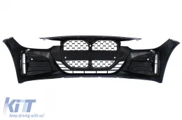 Első lökhárító BMW 3-as F30 F31 Non LCI & LCI (2011-2018) G80 M3 Design hűtőrács konverzióhoz-image-6101211