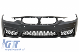 Első lökhárító BMW 3 Series F30 F31 Non LCI & LCI (2011-2018) M3 Sport EVO Design-image-6032768