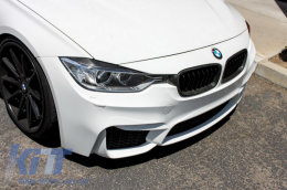 Első lökhárító BMW 3 Series F30 F31 Non LCI & LCI (2011-2018) M3 Sport EVO Design-image-6032794