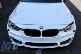 Első lökhárító BMW 3 Series F30 F31 Non LCI & LCI (2011-2018) M3 Sport EVO Design-image-6032795