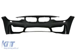 Első lökhárító BMW 3er F30 F31 (2011-től) M3 Design ködlámpával-image-6070013