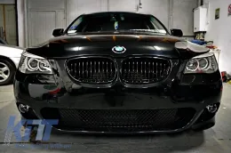 Első lökhárító BMW 5-ös E60 (07-10) M-Technik Design PDC 18mm-image-5988346