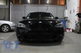 Első lökhárító BMW 5-ös E60 (07-10) M-Technik Design PDC 18mm-image-5988348