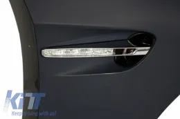 Első lökhárító első sárvédőkkel BMW 3-as E92 Coupe E93 Cabrio (2006-2009) M3 kivitel, PDC tartókkal, ködlámpa nélkül-image-6059867