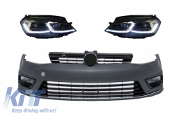 
Első lökhárító és LED fényszórók dinamikus irányjelyzőkkel, Volkswagen Golf VII 7 2013-2017 modellekhez, R-Line Design
Kompatibilis:
Csak balkormányos modellekhez 

VW Golf 7 Hatchback 3/5 ajtós -image-6049835