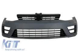 Első lökhárító fényszórókkal 3D DRL ezüst LED FLOWING dinamikus szekvenciális irányjelzővel Volkswagen Golf VII 7 2013-2017 R-Line Look-image-6051397
