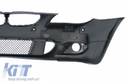 Első lökhárító ködlámpa nélkül, küszöb spoilerrel BMW 5 LCI E60 / E61 2007-2010, M-Technik Dizájn-image-6041617