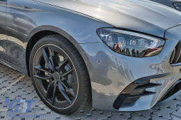Első lökhárító koptató díszléc MERCEDES E-osztály Facelift W213, csak AMG LINE első lökhárítóhoz-image-6090546