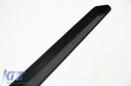 Első lökhárító koptató spoiler BMW 1-es F20 F21 LCI (2015-2019) modellhez, hátsó lökhárító diffúzorral és küszöb spoilerekkel, Hatchback M Sport, zongoralakk fekete-image-6087578