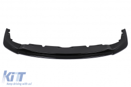 Első lökhárító koptató spoiler BMW 1-es F40 M Sport (2019-től) Piano Black-image-6100544