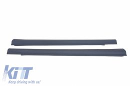 Első lökhárító koptató spoiler, Mercedes C-osztály W204 (2007-2012), C63 A-Design, ködlámpa nélkül-image-6041022