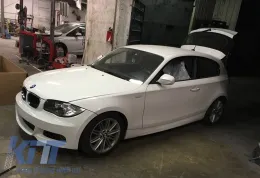 Első lökhárító koptatóval BMW 1-es E87 (2009-2012), M-tech M-Technik Design-image-6055537