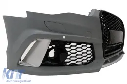 Első lökhárító központi hűtőráccsal Audi A6 C7 4G Facelift (2015-2018) RS6 Design-image-6099386