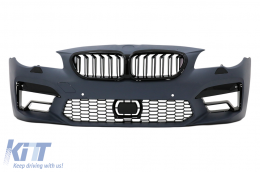 Első lökhárító központi hűtőráccsal BMW 5-ös F10 F11 (2011-2017) M5 2020 Style-image-6096973