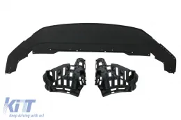 Első lökhárító központi hűtőráccsal és koptató spoilerrel VW Jetta Mk7 (2019-2021) GLI Design-image-6087522