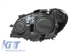 Első lökhárító LED DRL nappali menetfénnyel Mercedes C-osztály W204 (2012-2014) C63 Facelift Bi-Xenon Design-image-6060463