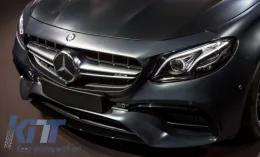 Első lökhárító Mercedes E-osztály W213 S213 (2016-up) E63 AMG Design Black Edition-image-6043098