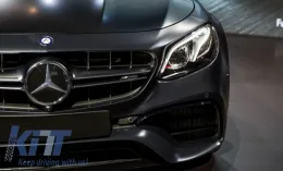 Első lökhárító Mercedes E-osztály W213 S213 (2016-up) E63 AMG Design Black Edition-image-6043099