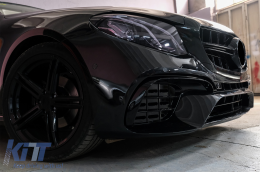 Első lökhárító Mercedes E-osztály W213 S213 (2016-up) E63 AMG Design Black Edition-image-6081395