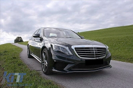 Első lökhárító Mercedes S-osztály W222 (2013-06.2017) modellekhez, S63 Dizájn-image-6102325