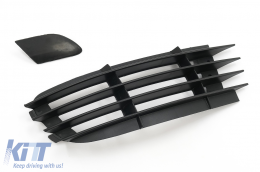 Első lökhárító oldalsó légbeömlők és fényszórómosó fedelek VW Golf V (2003-2007) és Jetta (2005-2010) modellekhez, R32 megjelenés-image-6045167