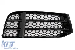 Első lökhárító oldalsó rács Audi A5 8T (2007-2016), RS5 Dizájn, fekete-image-6087156