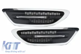 Első lökhárító sárvédőkkel BMW 5-ös F10 F11 2011-up, PDC és fényszórómosó támogatással, M5 Design-image-6059768
