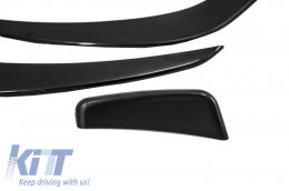 Első lökhárító splitter fins aero Mercedes Benz W176 A-osztály (2012-08/2015) A45 AMG Design-image-5988101