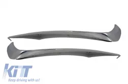 Első lökhárító splitter toldat Mercedes Benz W222 S-osztály S65 AMG Design (2013-tól) króm kiadás-image-6010817