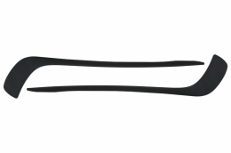 Első lökhárító splitterek és szemöldökök Aero MERCEDES Benz W176 A-osztály (2012-08/2015), A45 A-Dizájn, 6 darab-image-6032308