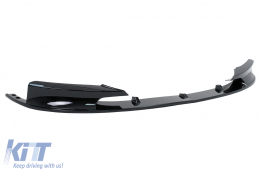 Első lökhárító spoiler BMW 3-as F30 Sedan F31 Touring (2011-2019) Piano Black-image-6100991
