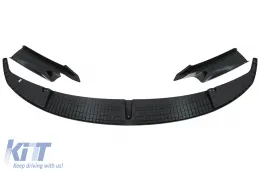 Első lökhárító spoiler BMW 3-as F30/F31 (2011-) Sedan/Touring M-Performance Design csillogó fekete-image-6025529