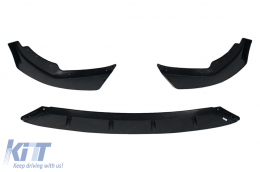 Első lökhárító spoiler BMW 3-as G20 Sedan G21 Touring (2018-2022) M Sport Piano Black-image-6100938