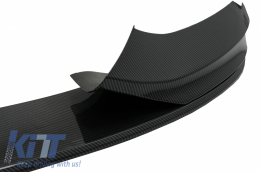 Első lökhárító spoiler BMW 4-es F32 Coupe, F33 Cabrio, F36 Gran Coupe (2013-03.2019), M-performance dizájn, szénszálas fóliás-image-6064196
