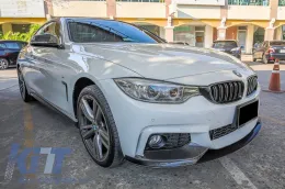 Első lökhárító spoiler BMW 4-es F32 Coupe, F33 Cabrio, F36 Gran Coupe (2013-03.2019), M-performance dizájn, szénszálas fóliás-image-6064198