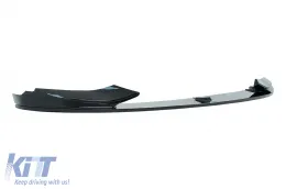 Első lökhárító spoiler BMW 4-es F32 Coupe F33 Cabrio F36 Grand Coupe (2013-03.2019) M Design Piano Black-image-6100899