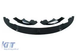 Első lökhárító spoiler BMW 4-es F32 Coupe F33 Cabrio F36 Grand Coupe (2013-03.2019) M Design Piano Black-image-6100902