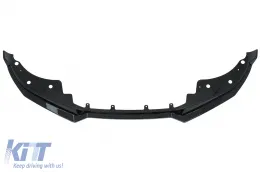Első lökhárító spoiler BMW 4-es G22 Coupe G23 Cabrio G26 Gran Coupe (2020-tól) M Sport Piano Black-image-6100553