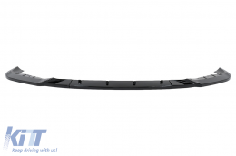 Első lökhárító spoiler BMW 5 G30 G31 LCI (07.2020-tól) M Sport dizájn zongora fekete-image-6100939