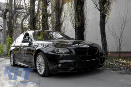 Első lökhárító spoiler BMW 5-ös F10 F11 Sedan Touring 11-17, M-performance Design, fekete-image-6065965