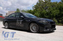 Első lökhárító spoiler BMW 5-ös F10 F11 Sedan Touring 11-17, M-performance Design, fekete-image-6065966